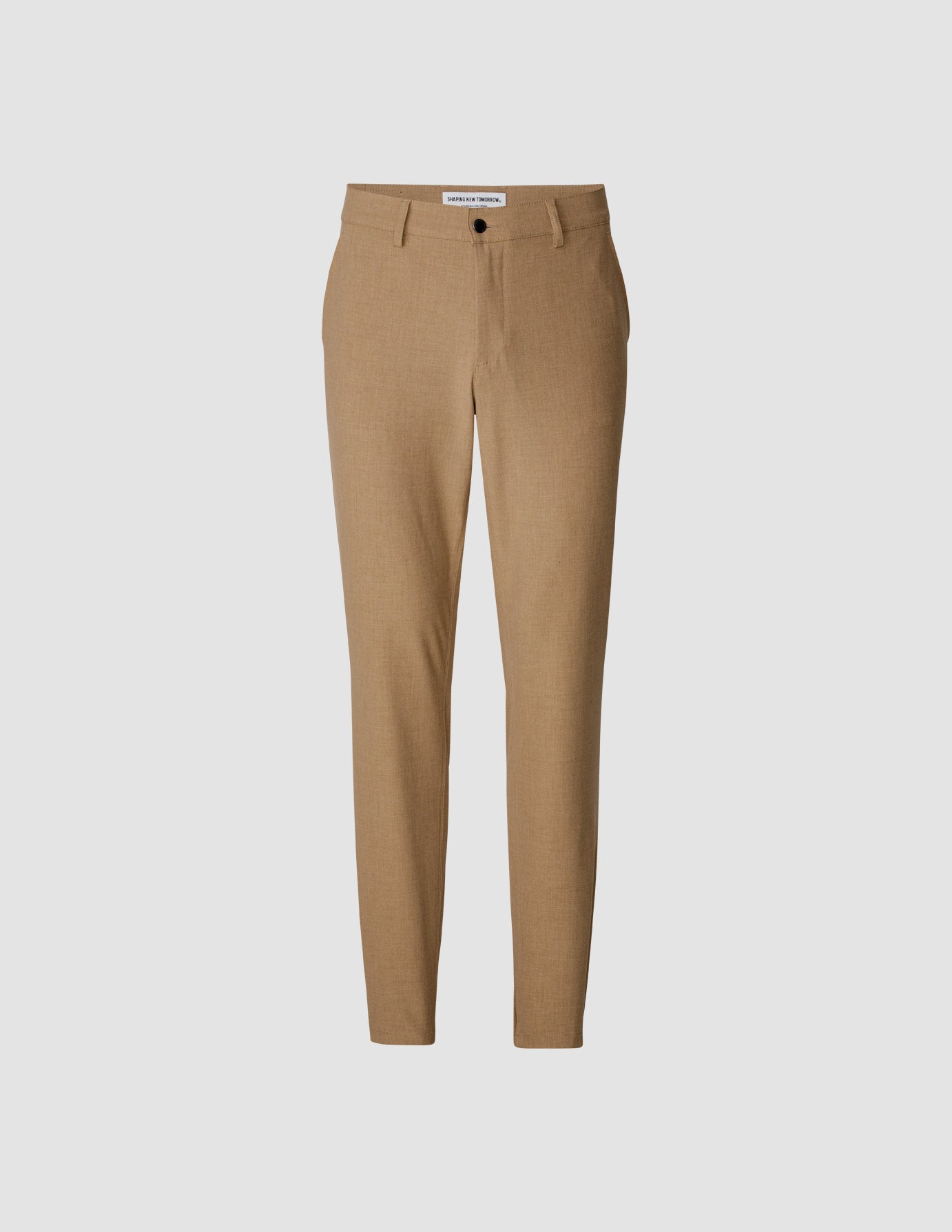 Essential Pants Regular Sand Melange